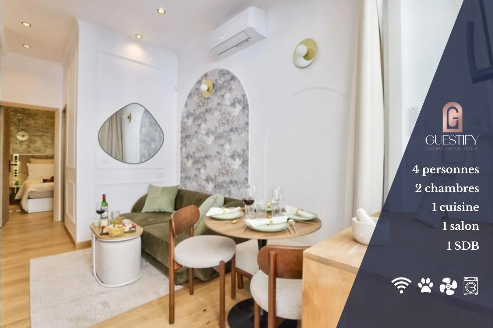 New! Le Venitien, Parisian Getaway, Sacre-Coeur Διαμέρισμα